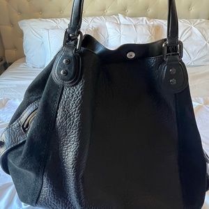Black coach bag